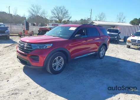 2021 Ford Explorer Xlt из США, поврежденный, VIN 1FMSK7DH7MGB90559